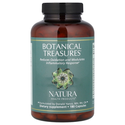 Natura Health Products, Botanical Treasures®, 180 Capsules