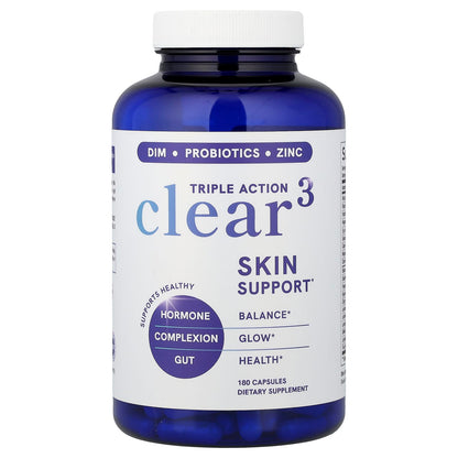 SMNutrition, Triple Action Clear 3, 180 Capsules