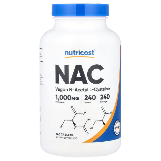 Nutricost NAC 1,000 mg 240 Tabs