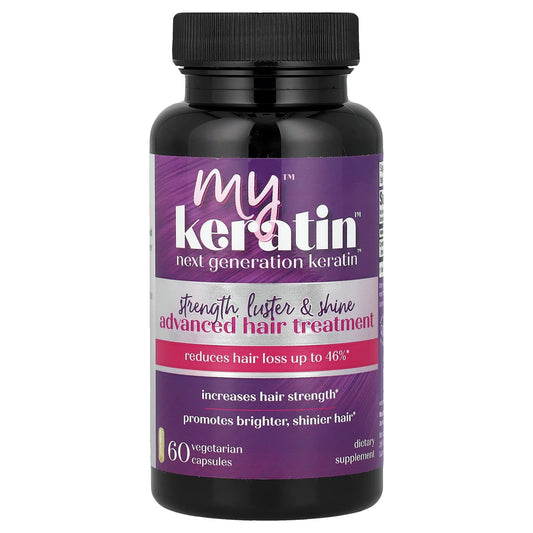 Purity Products, MyKeratin™, Advanced Hair Treatment, 60 Vegetarian Capsules (250 mg per Capsule)