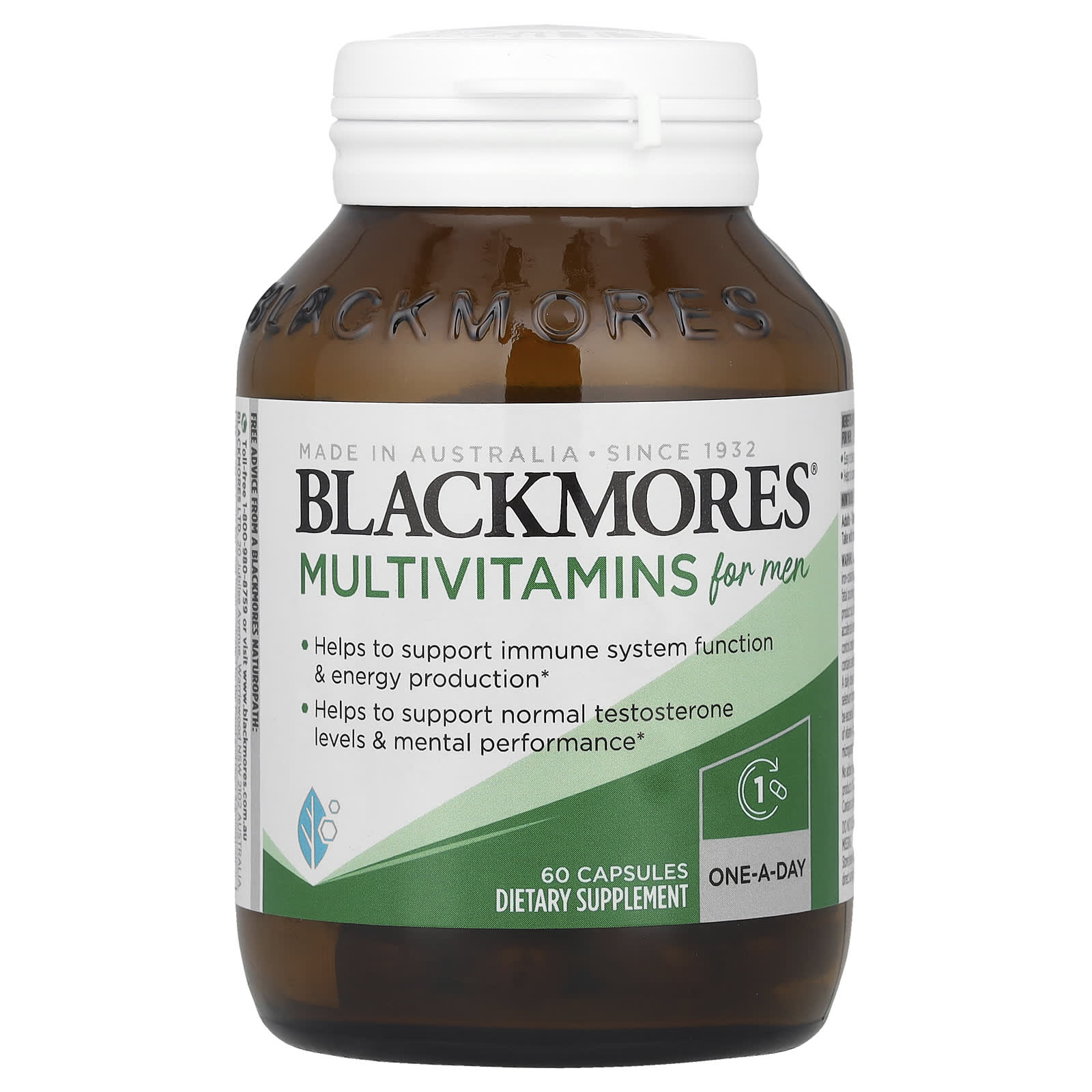 Blackmores, Multivitamins for Men, 60 Capsules