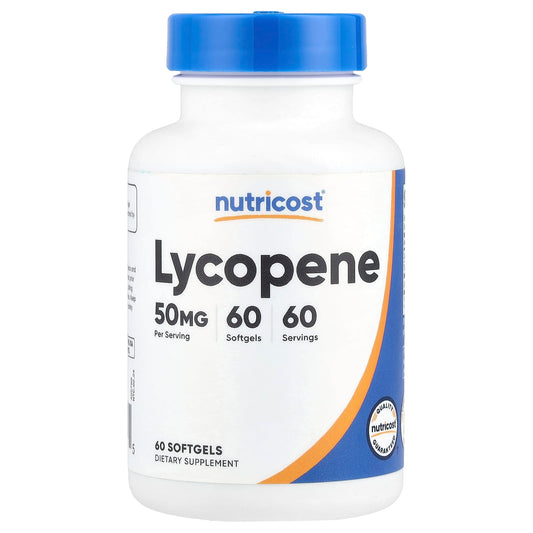 Nutricost, Lycopene, 50 mg, 60 Softgels
