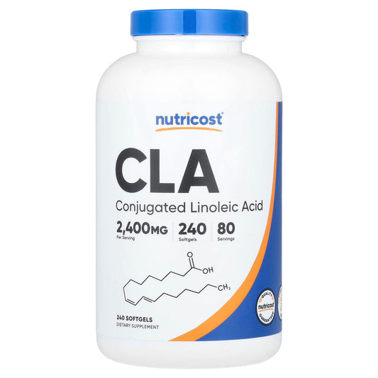 Nutricost, CLA, 240 Softgels (800 mg per Softgel)