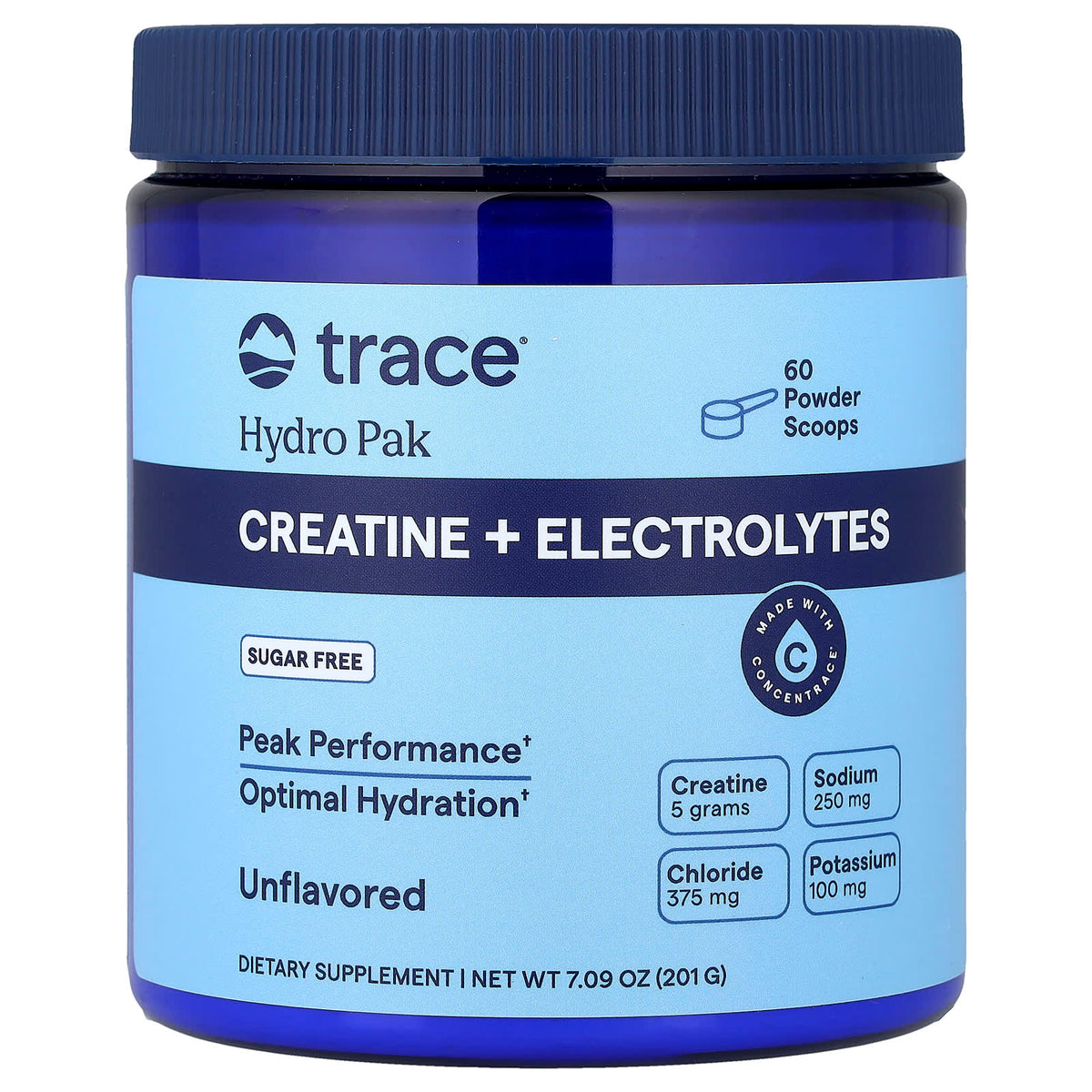 Trace Creatine + Electrolytes Hydration 7.09 oz (201 g)