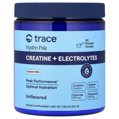 Trace Creatine + Electrolytes Hydration 7.09 oz (201 g)