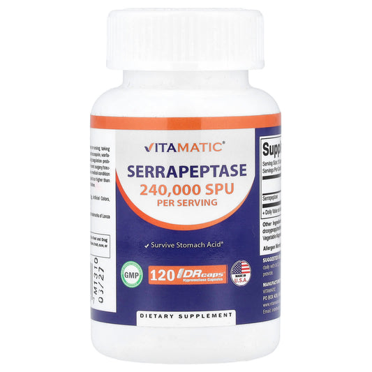 Vitamatic Serrapeptase 120 Caps