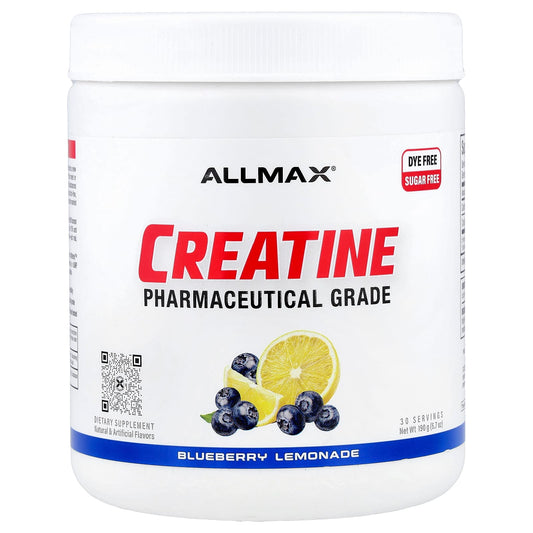 ALLMAX, Creatine, Pharmaceutical Grade, Blueberry Lemonade, 6.7 oz (190 g)