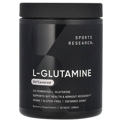 Sports Research L-Glutamine 10.58 oz (300 g)