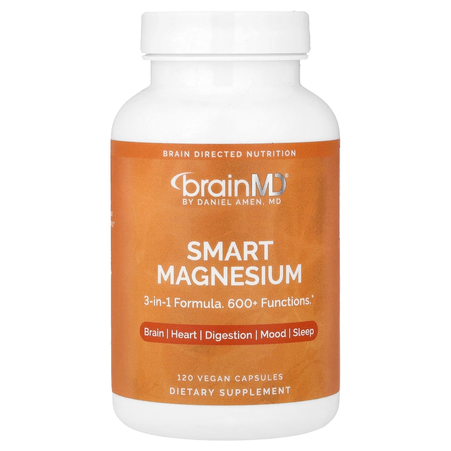 BrainMD, Smart Magnesium, 120 Vegan Capsules (150 mg per Capsule)