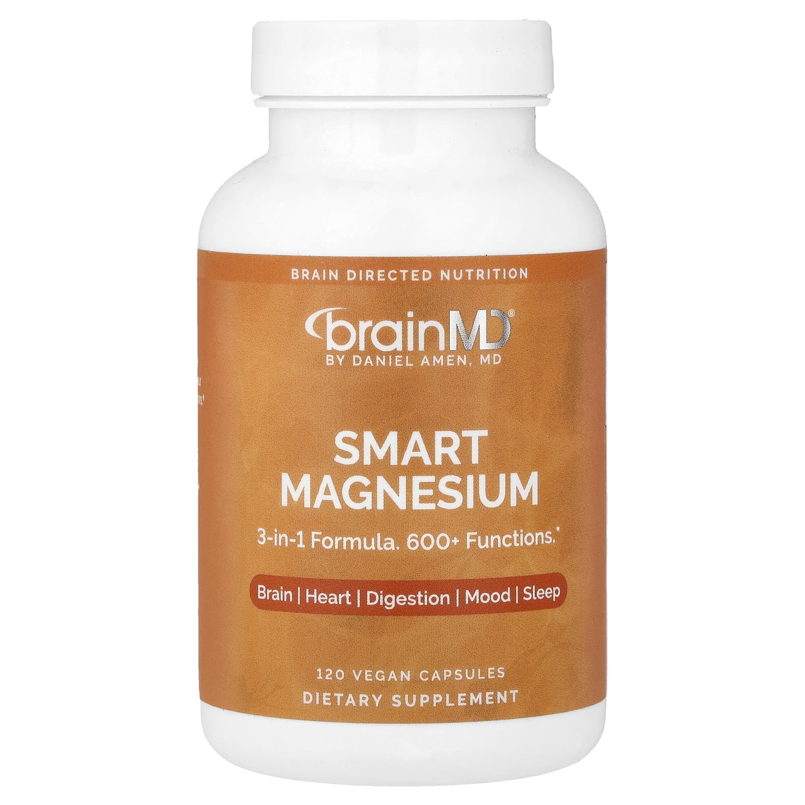BrainMD, Smart Magnesium, 120 Vegan Capsules (150 mg per Capsule)