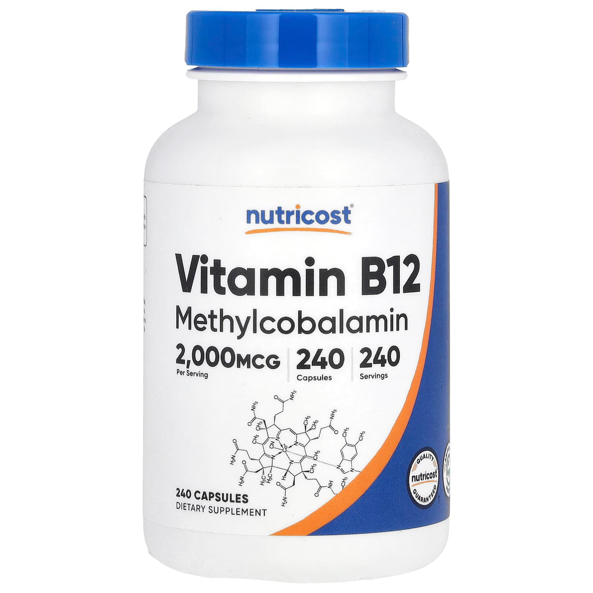 Nutricost Vitamin B12 2,000 mcg 240 Caps