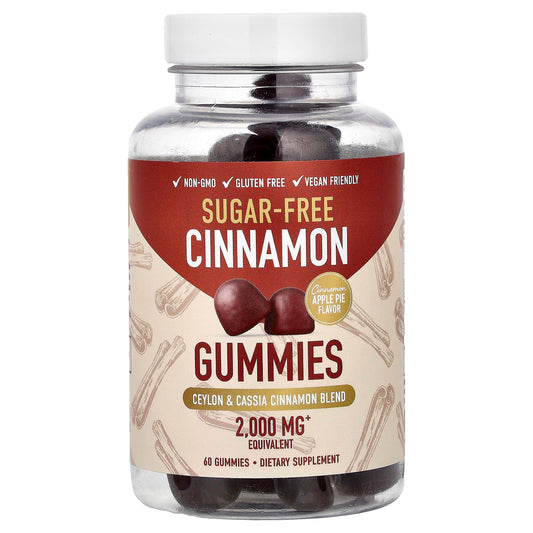 SMNutrition, Cinnamon Gummies, Cinnamon Apple Pie, 60 Gummies