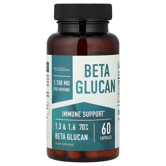 SMNutrition, Beta-glucan, 60 Capsules (550 mg per Capsule)