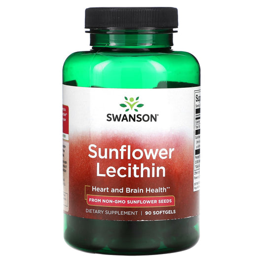 Swanson Vitamins, Sunflower Lecithin, 90 Softgels