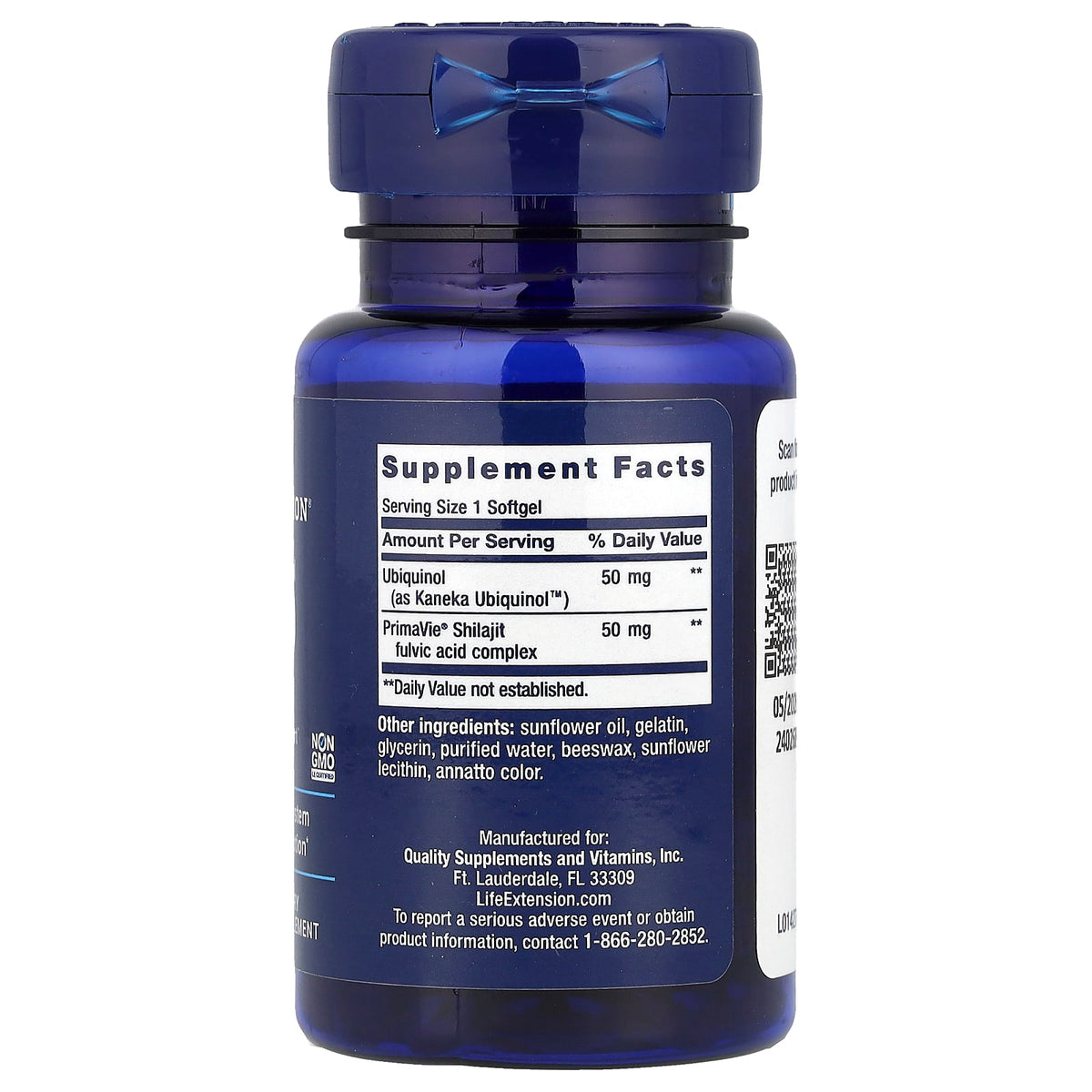 Life Extension Ubiquinol CoQ10 30 Softgels