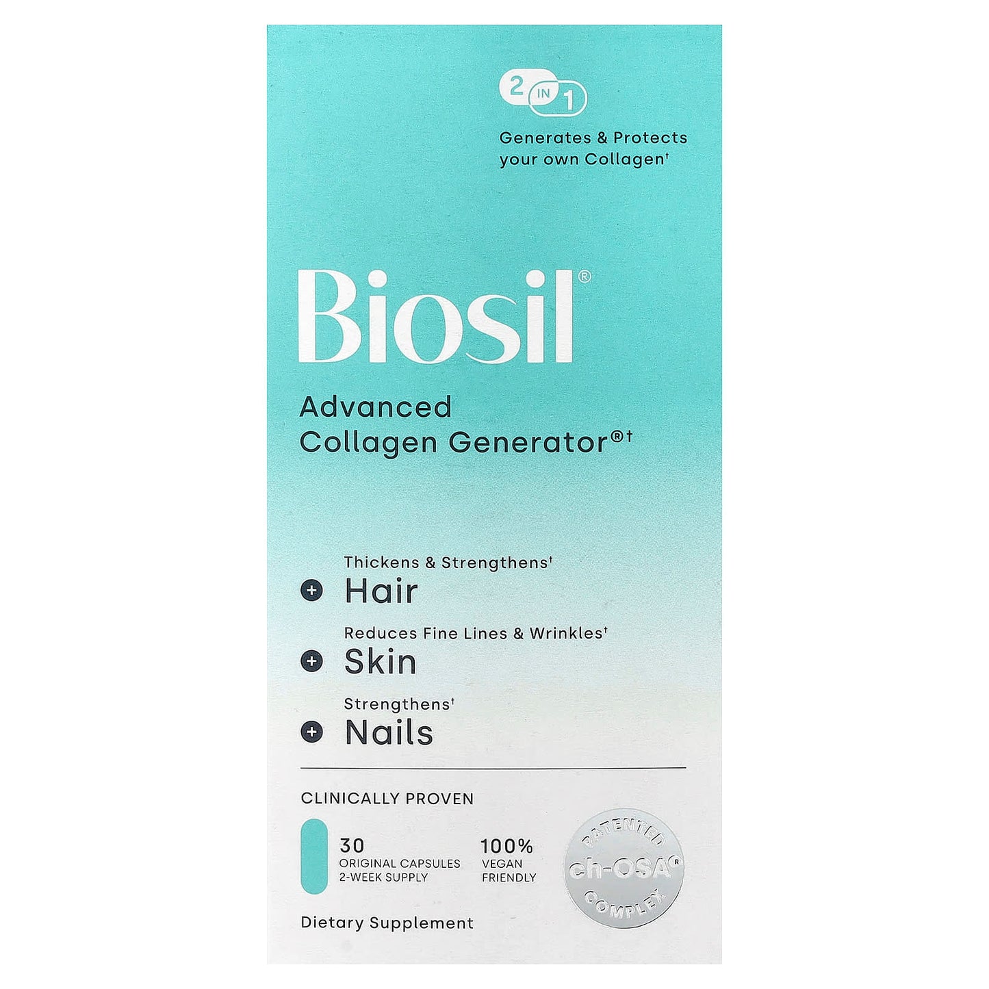 Biosil, Advanced Collagen Generator®, 30 Original Capsules