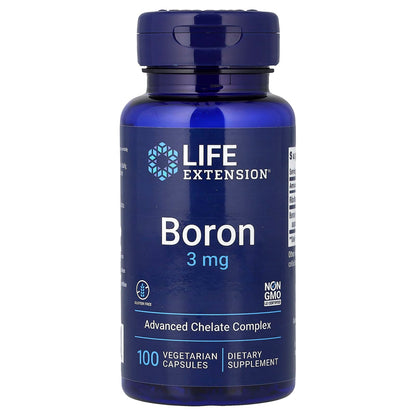 Life Extension Boron 3 mg 100 Caps