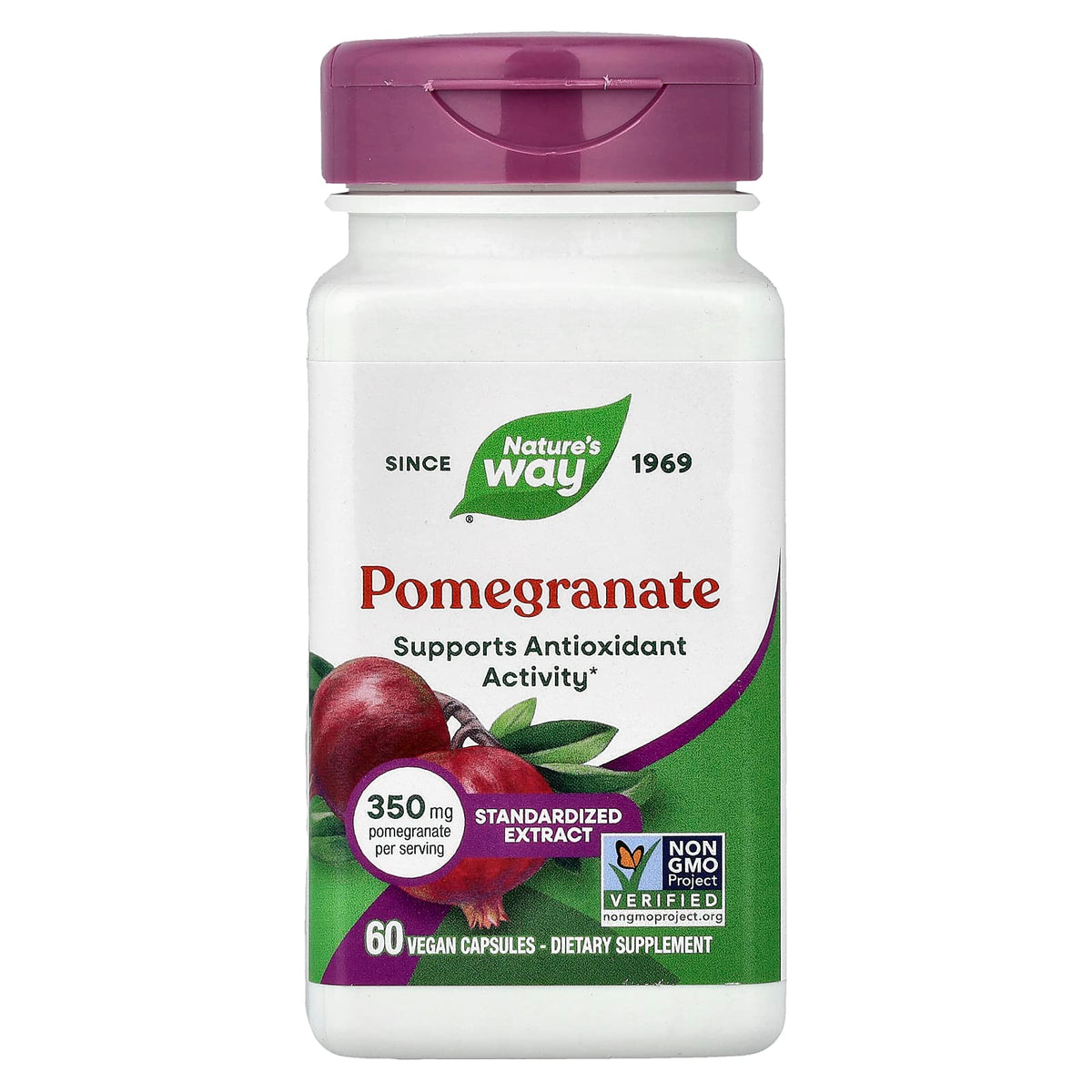 Nature's Way Pomegranate 60 Vegan Capsules