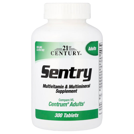 21st Century, Sentry, Multivitamin & Multimineral Supplement, 300 Tablets
