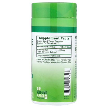Nature's Truth Berberine HCl 250 mg 60 Caps