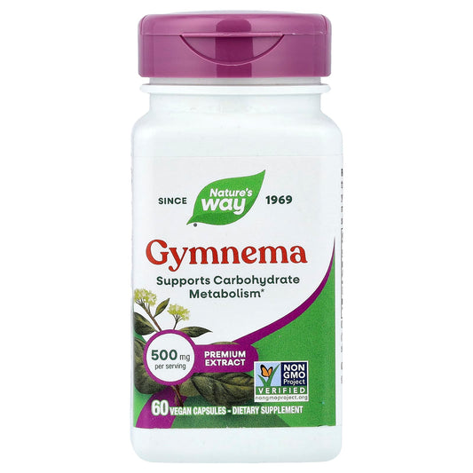 Nature's Way, Gymnema, 500 mg, 60 Vegan Capsules
