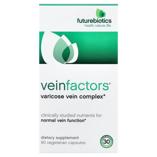 FutureBiotics, VeinFactors, Varicose Vein Complex, 90 Vegetarian Capsules