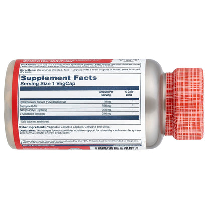 Solaray PQQ CoQ-10 with NAC & Glutathione 30 VegCaps