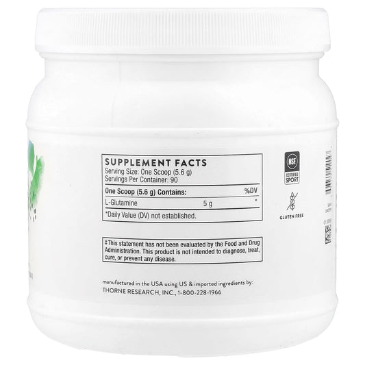 Thorne L-Glutamine 504 g (17.8 oz)