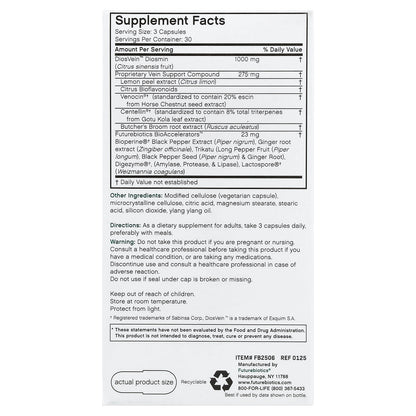 FutureBiotics, VeinFactors, Varicose Vein Complex, 90 Vegetarian Capsules