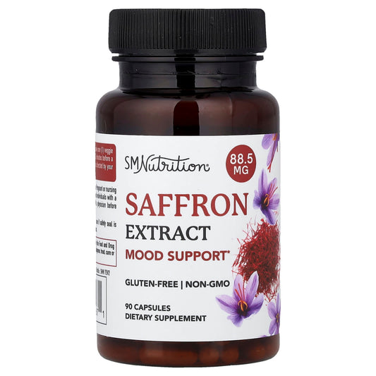 SMNutrition, Saffron Extract, 88.5 mg, 90 Capsules